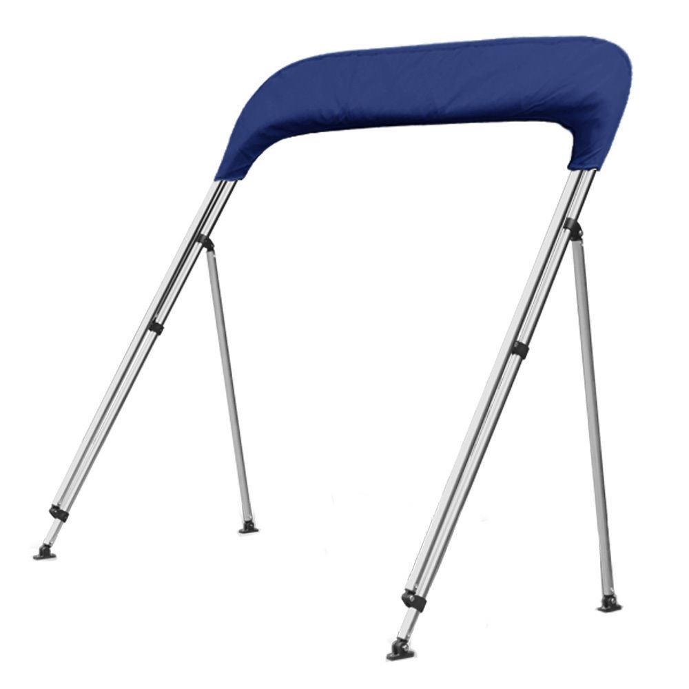 New Bimini Top Boat Cover 4 Bow 46" H 73" 78" W 8 Foot Navy Blue eBay