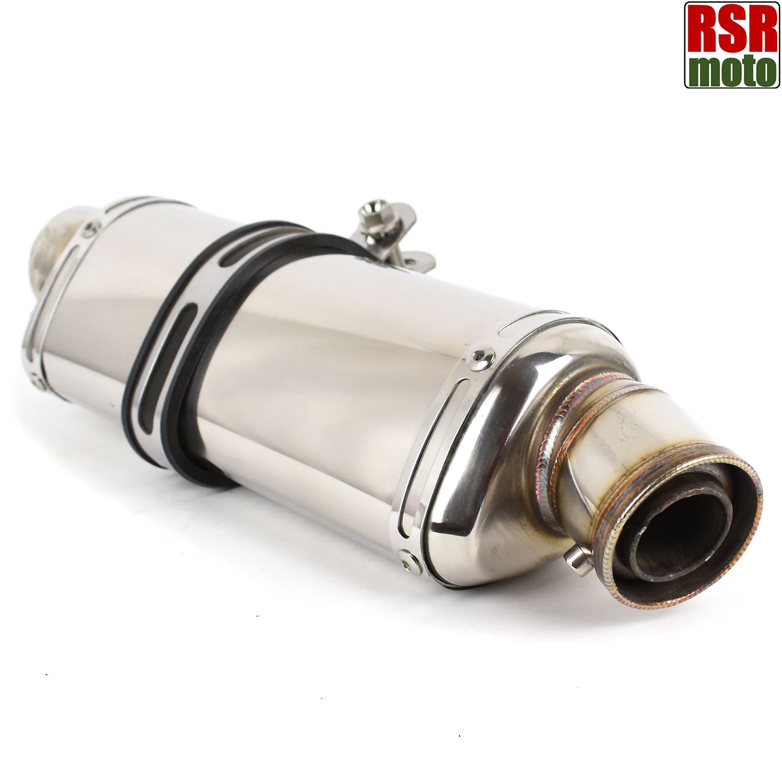 Motorcycle Exhaust Silencer Muffler Universal Custom Cafe Racer
