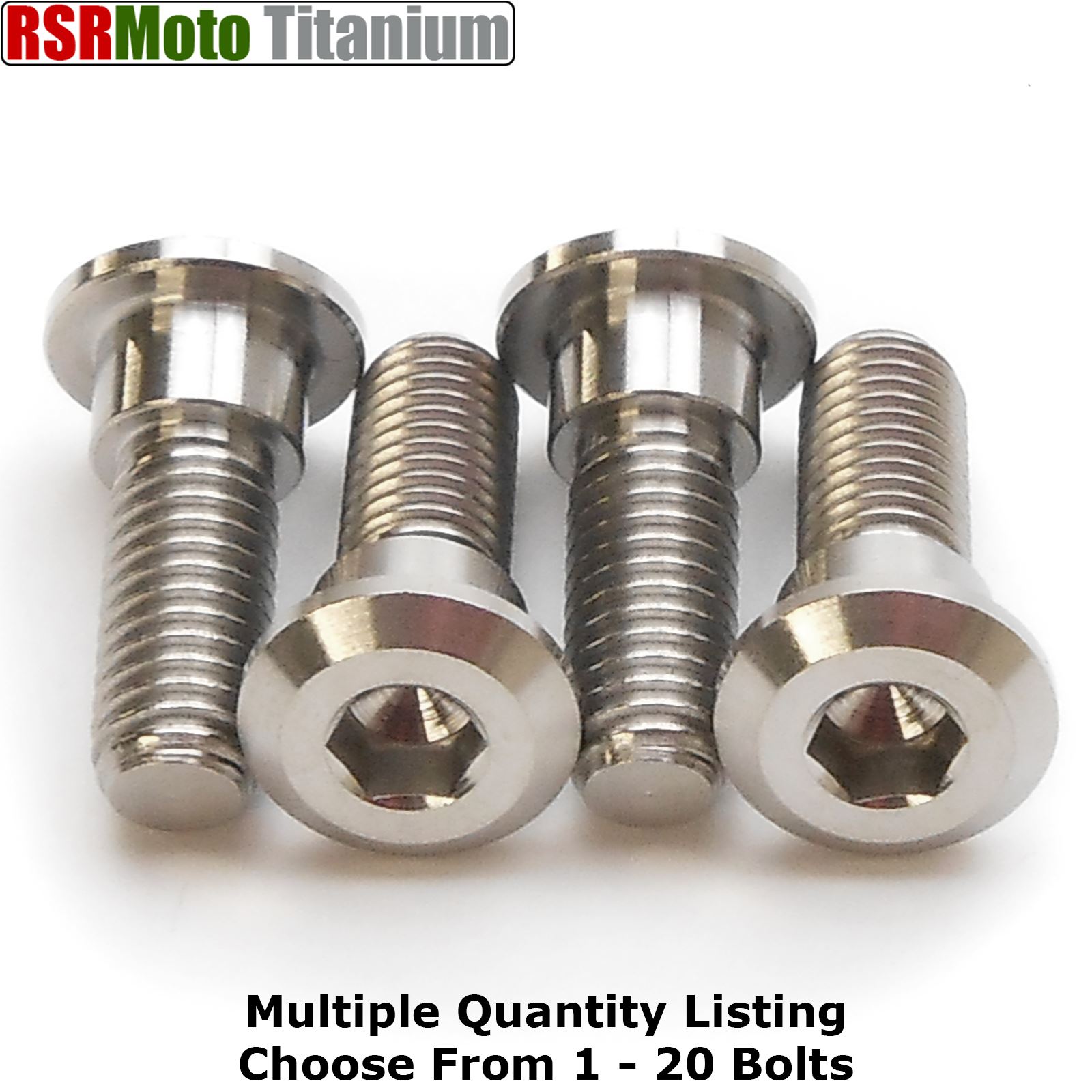 TITANIUM FRONT BRAKE CALIPER MOUNT BOLTS FITS HONDA CB1000R 2008-2015