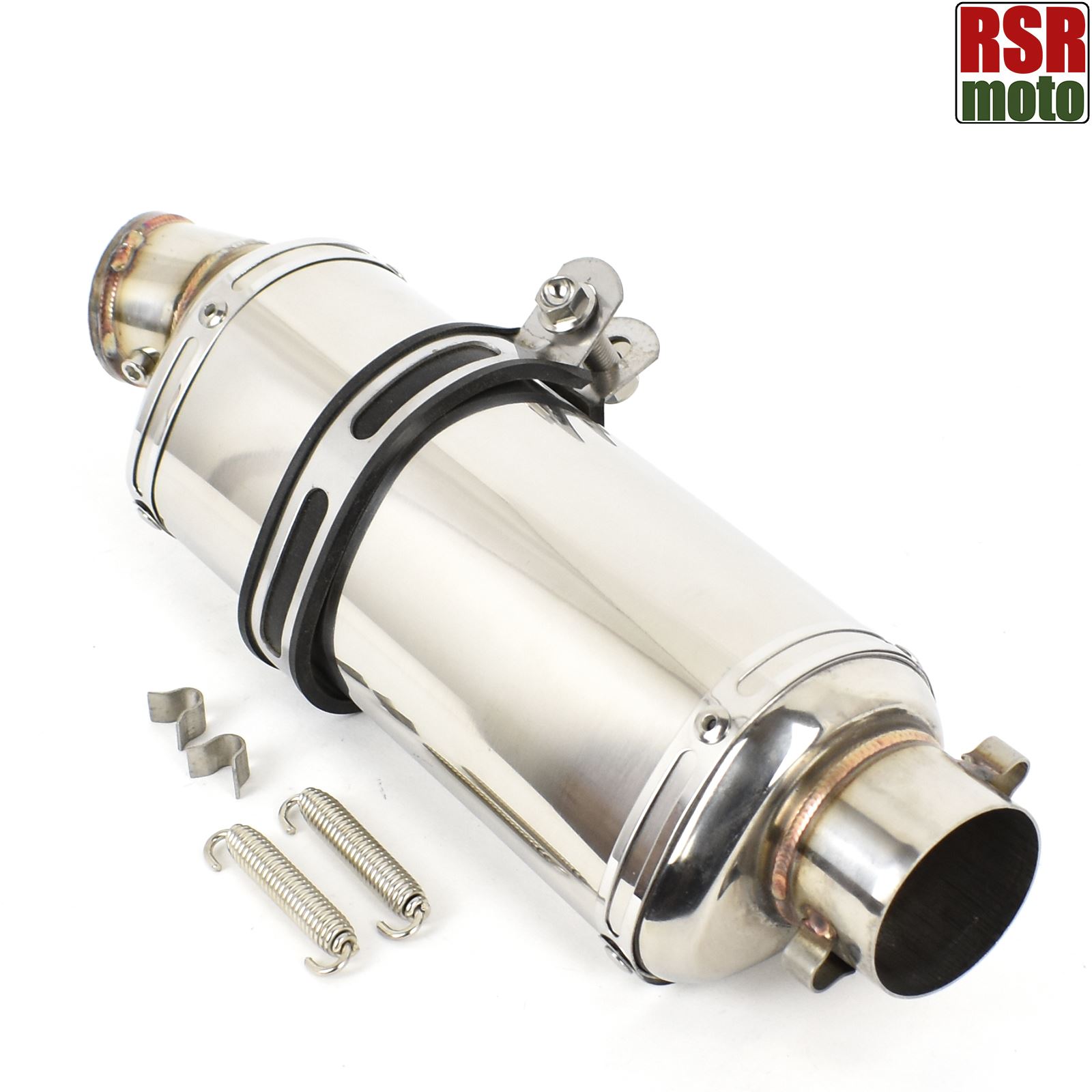 Motorcycle Exhaust Silencer Muffler Universal Custom Cafe Racer