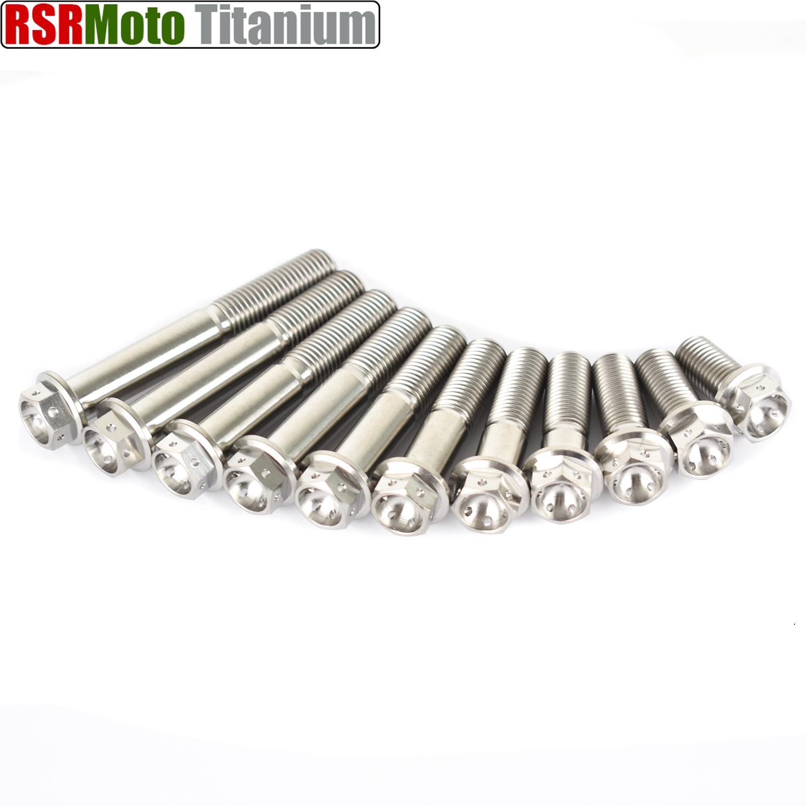 M10 Drilled Head Titanium Bolts Hex Head 20 25 30 35 40 45 50 55 60 65