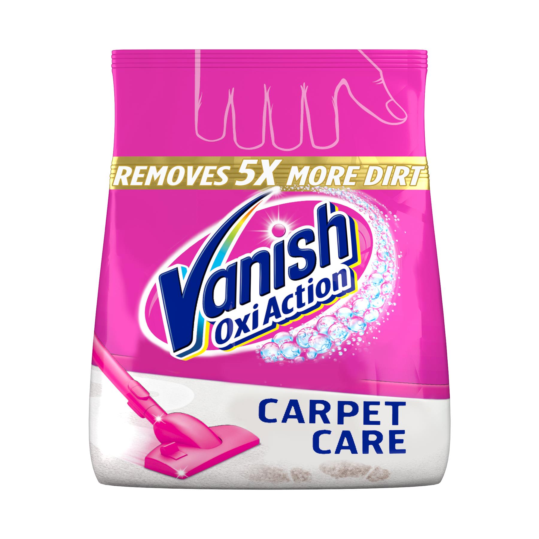 Vanish Oxi Action Gold Carpet & Rug Cleaner Moist Powder With 5x