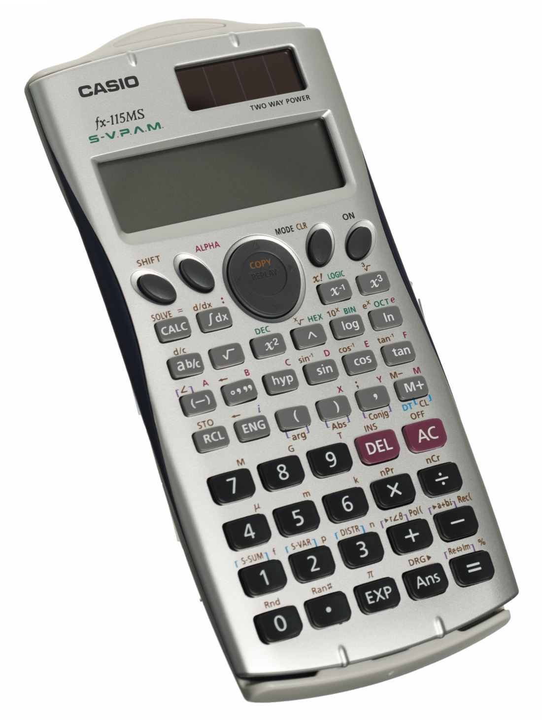 Casio FX115MS Silver Scientific Calculator With 300 Functions & 2 Line