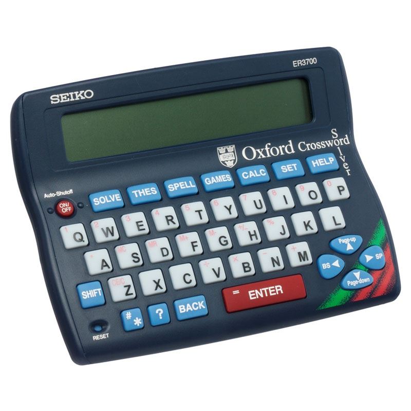 Seiko ER3700 Desktop Edition Electronic Oxford Crossword Solver