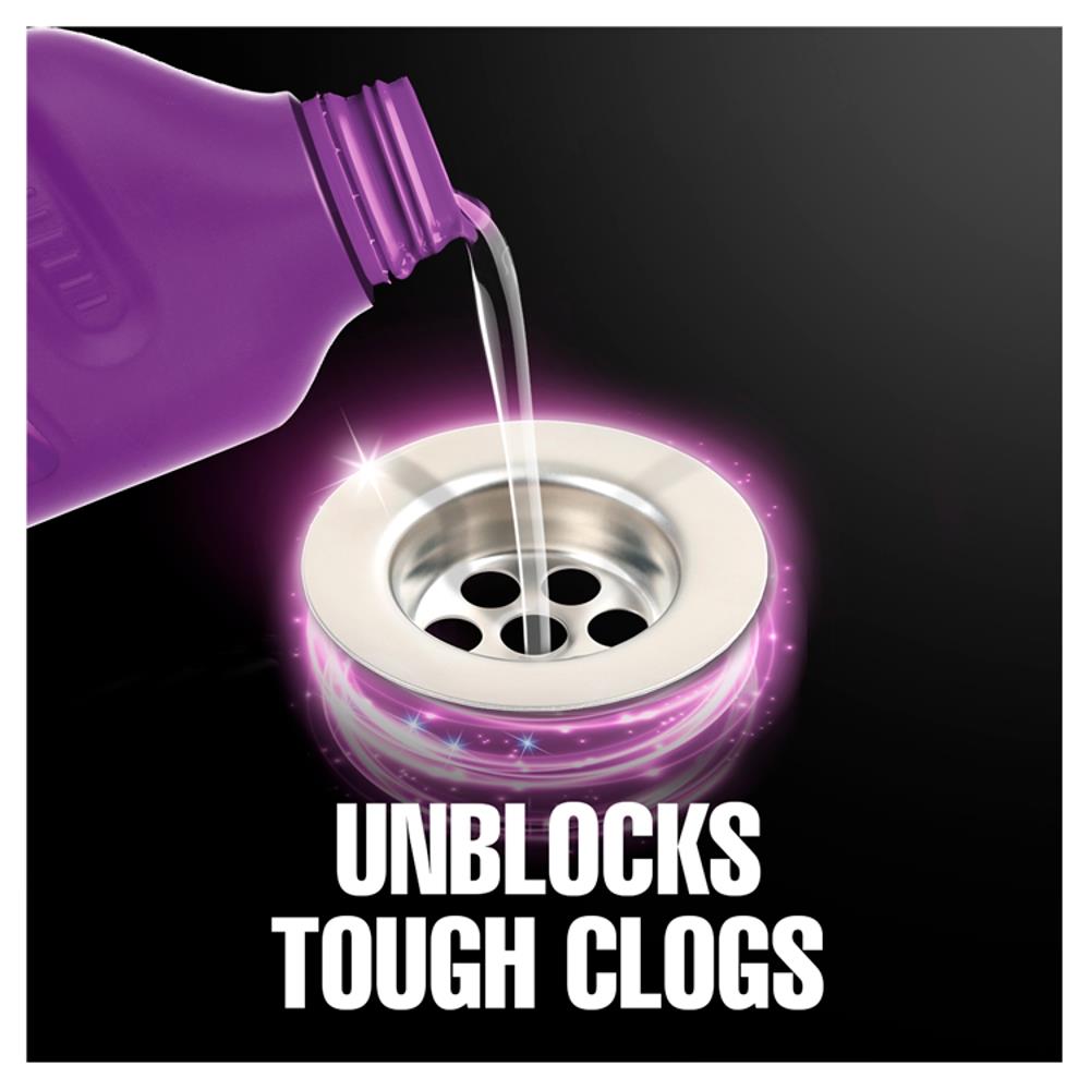 5 x Cillit Bang Drain Unblocker Sink Power Cleaner Odour Stop Liquid