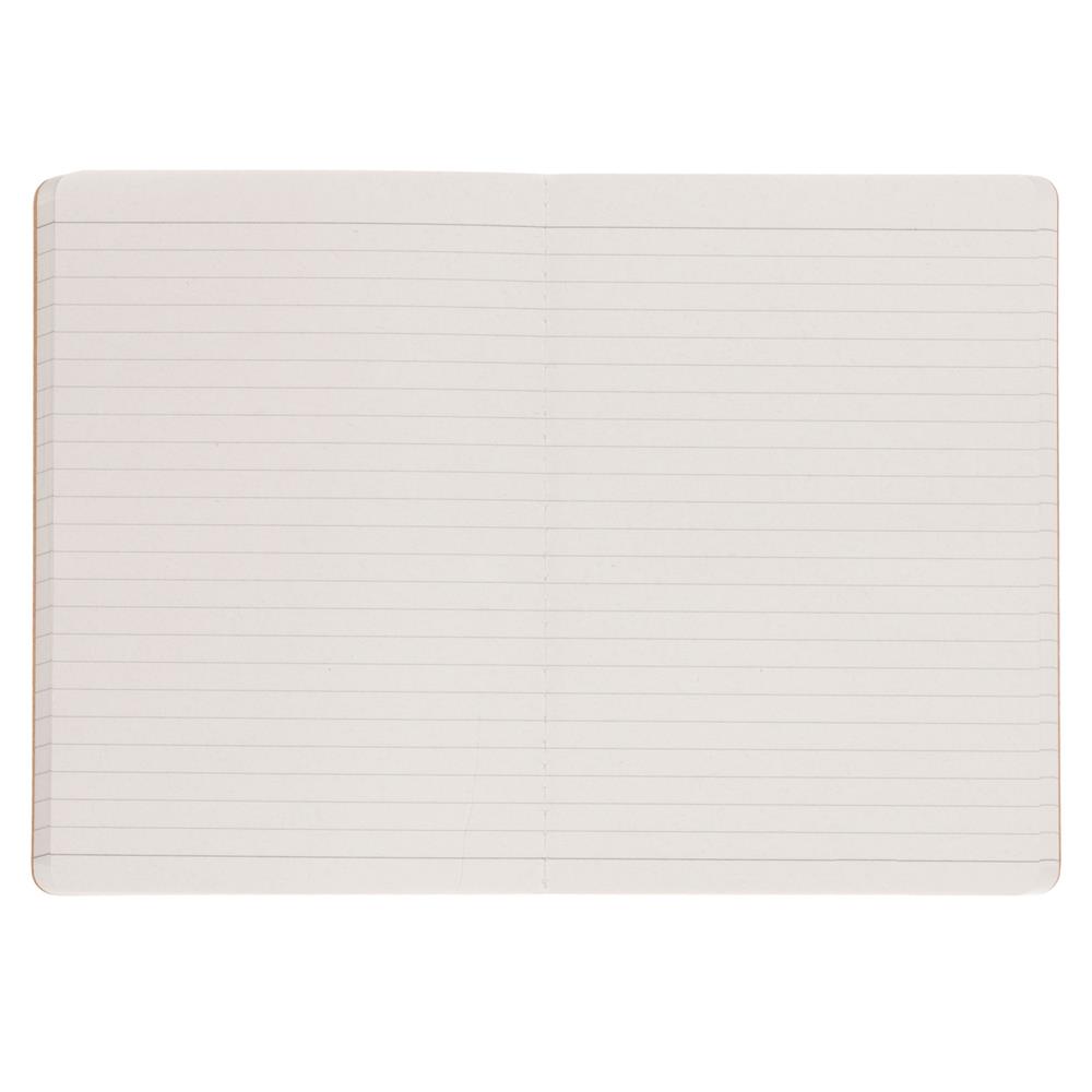 WHSmith Recycled A5 Softback Kraft Notebook With 120 Wide Ruled Pages