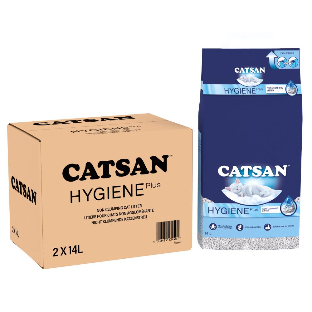 Catsan Hygiene Plus Non Clumping Cat Litter Odour Control 528 Litres