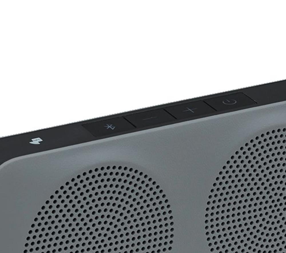 JVC SPAD60H Portable Bluetooth Wireless Speaker With Microphone Black