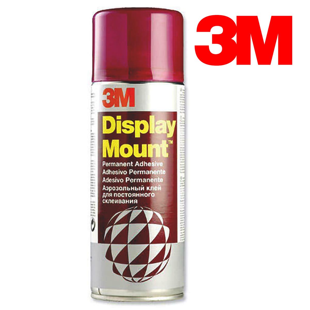 3M Display Mount Instant Hold Adhesive Permanent Mounting Spray 400ml 5900422002864 eBay