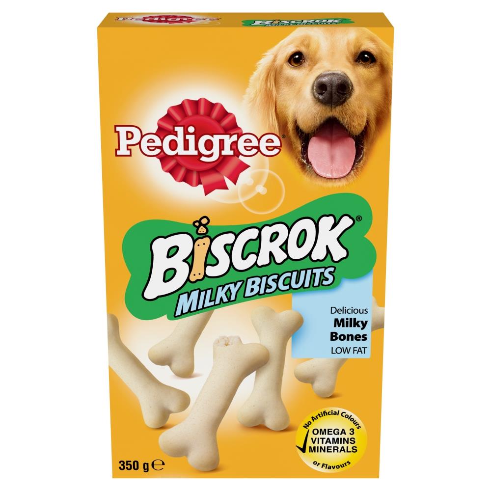 4.2kg Pedigree Biscrok Milky Bones Dog Treats Bulk Dog Biscuits (12 x