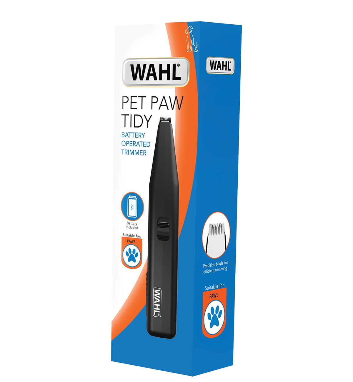 Wahl Pet Paw Tidy Cordless Battery Operated Dog Trimmer Suitable For