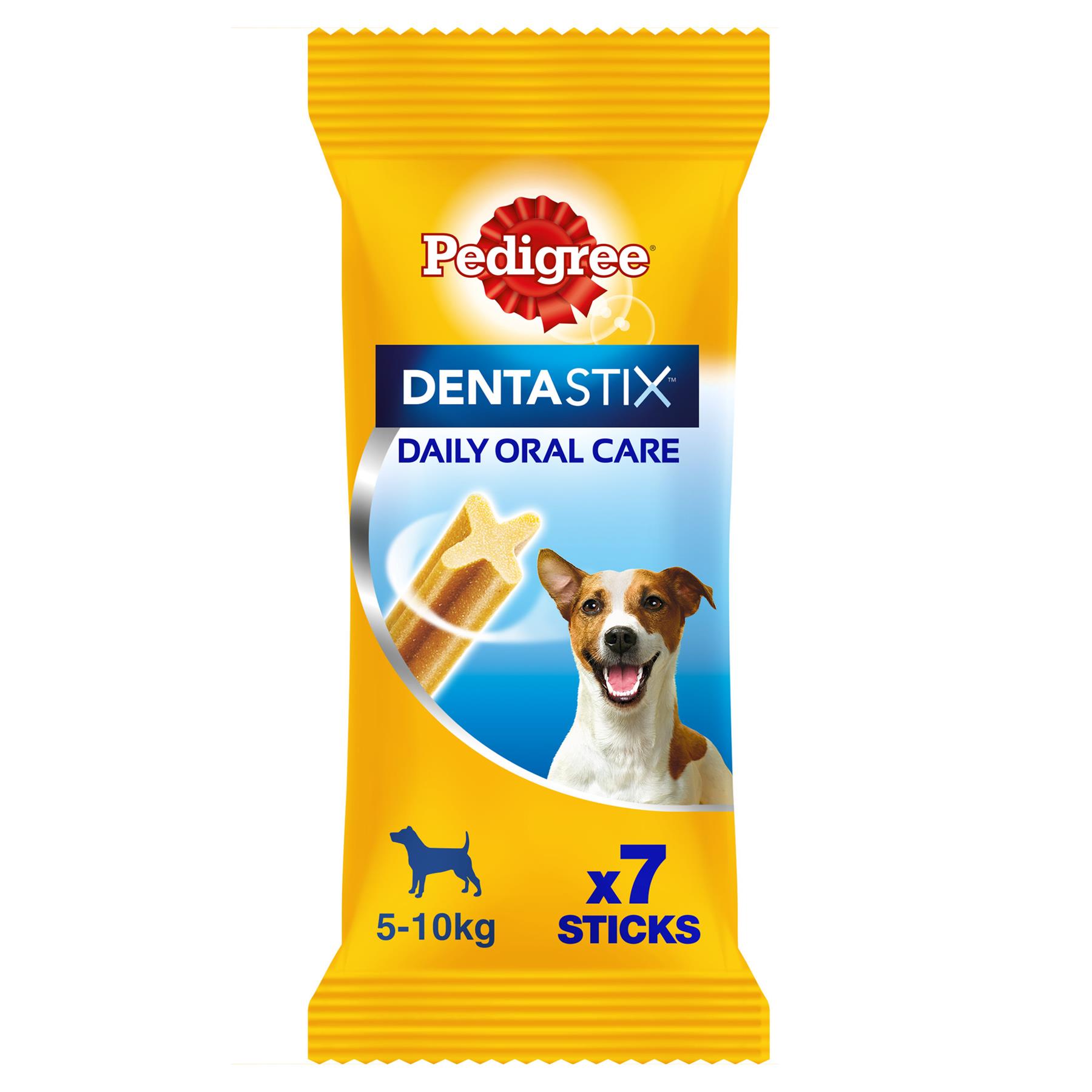 70 Pedigree Daily Dentastix Dental Sticks Dog Treats Small Dog Chews
