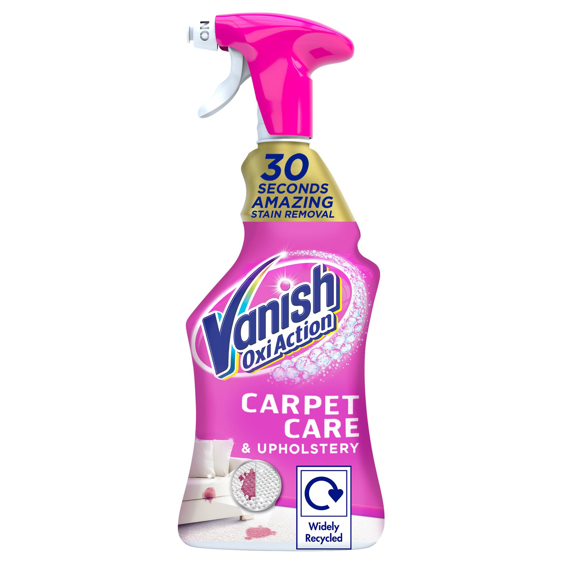Vanish Gold Oxi Action Carpet Cleaner Upholstery Stain Odour Remover