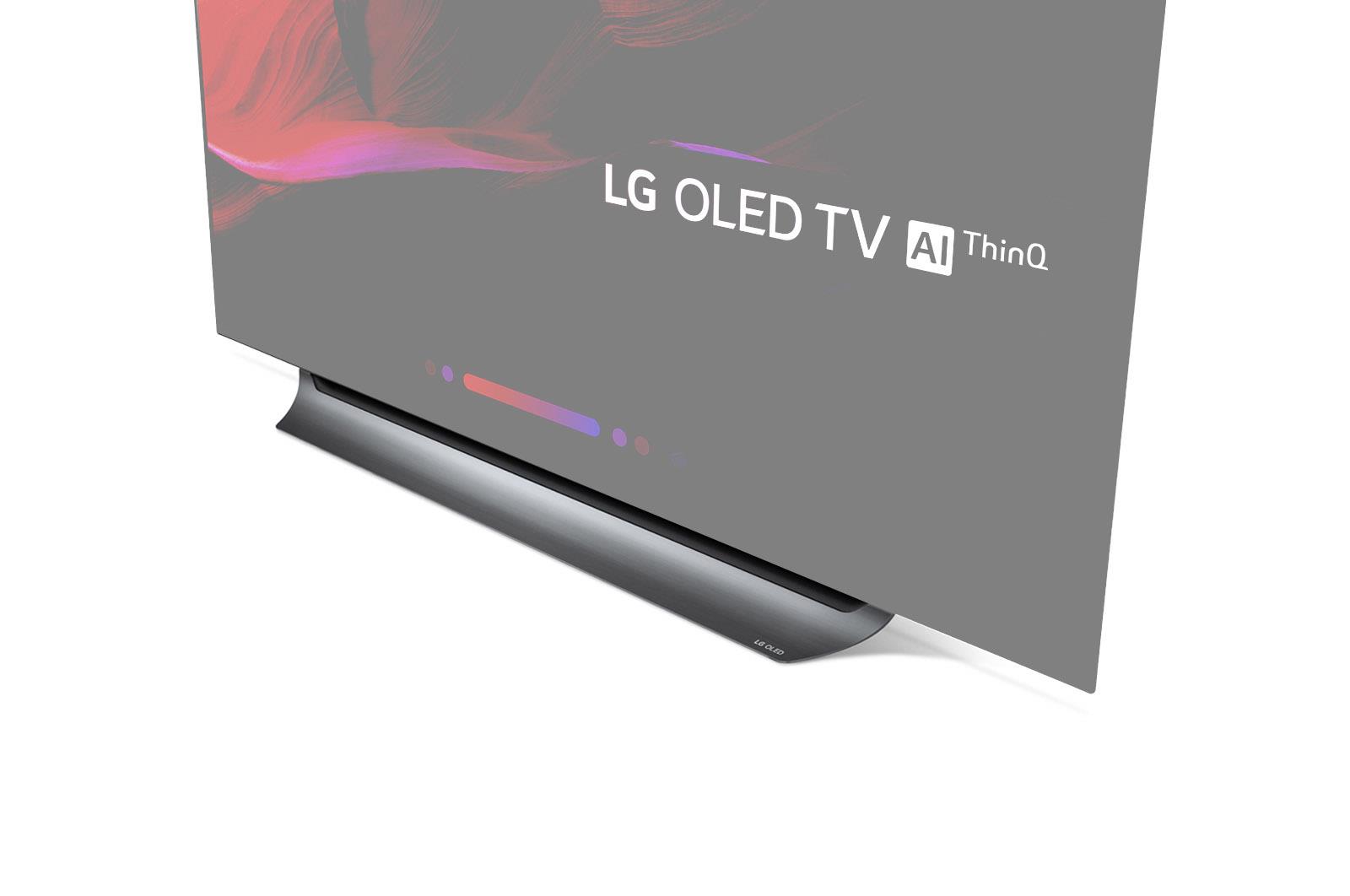TV Table Desk Stand For LG OLED55C8PLA Black eBay