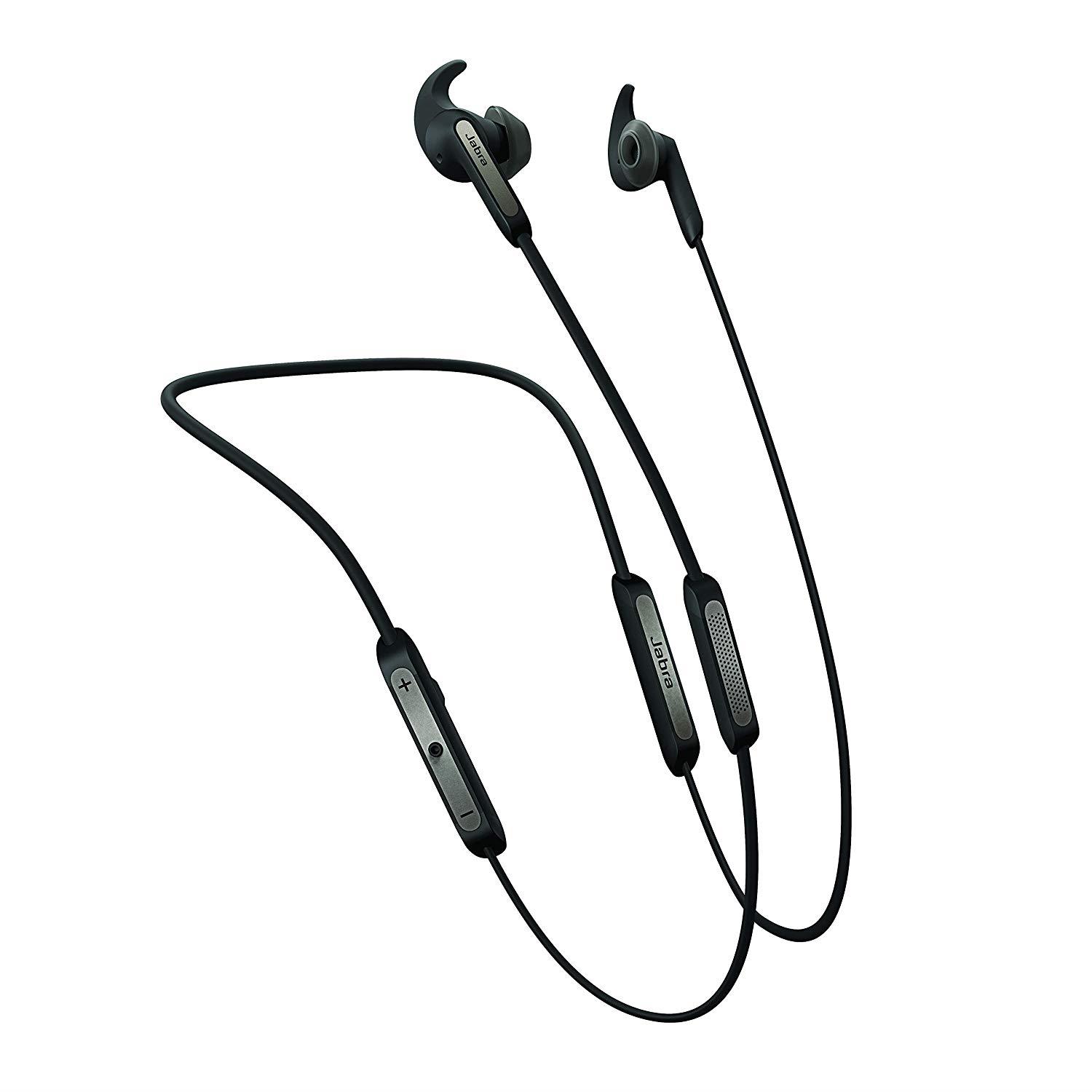 Jabra Elite 45e Wireless Bluetooth Neckband Headphones IP54 Titanium