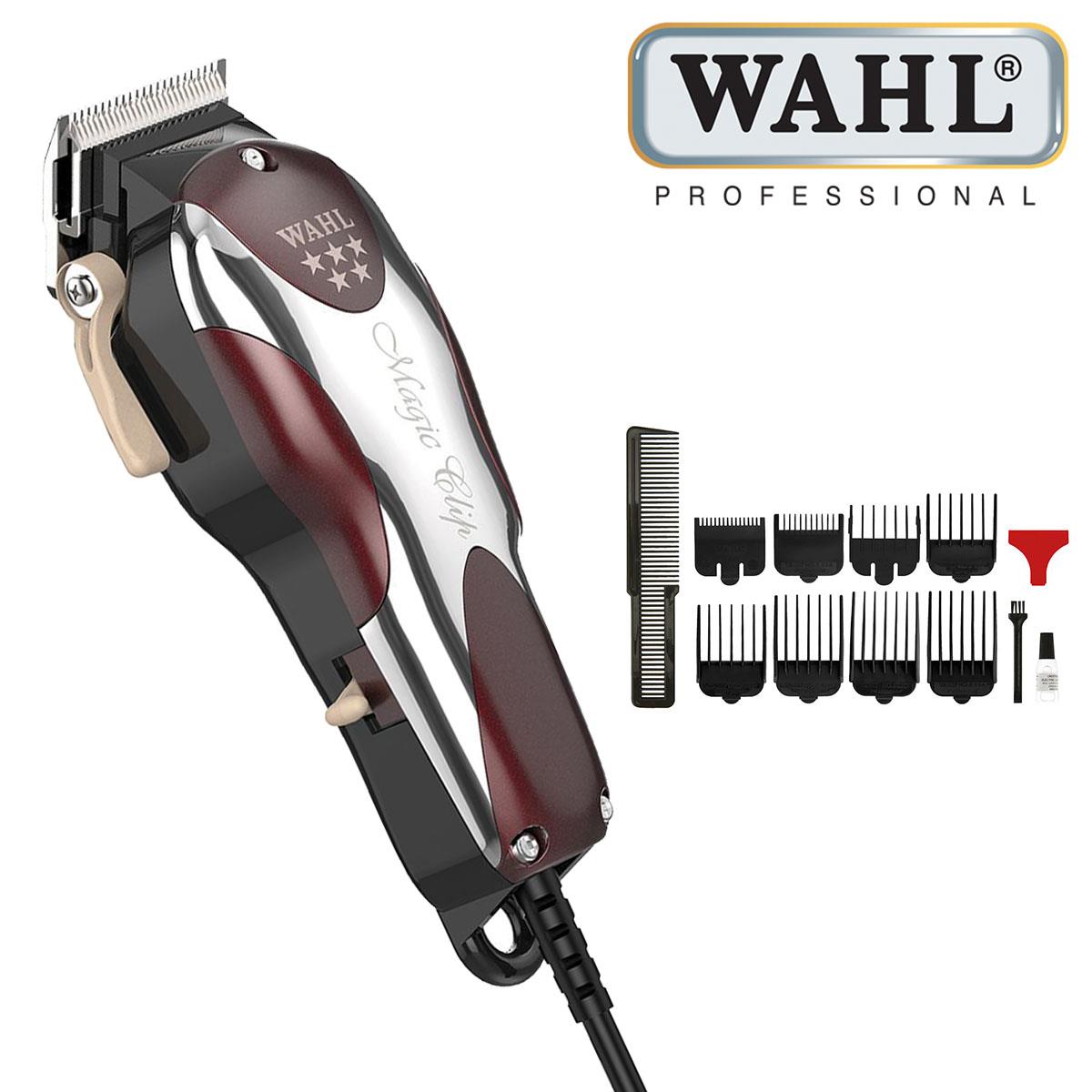 Wahl Corded Magic Hair Clipper Set With Adjustable Thin Profile Blade