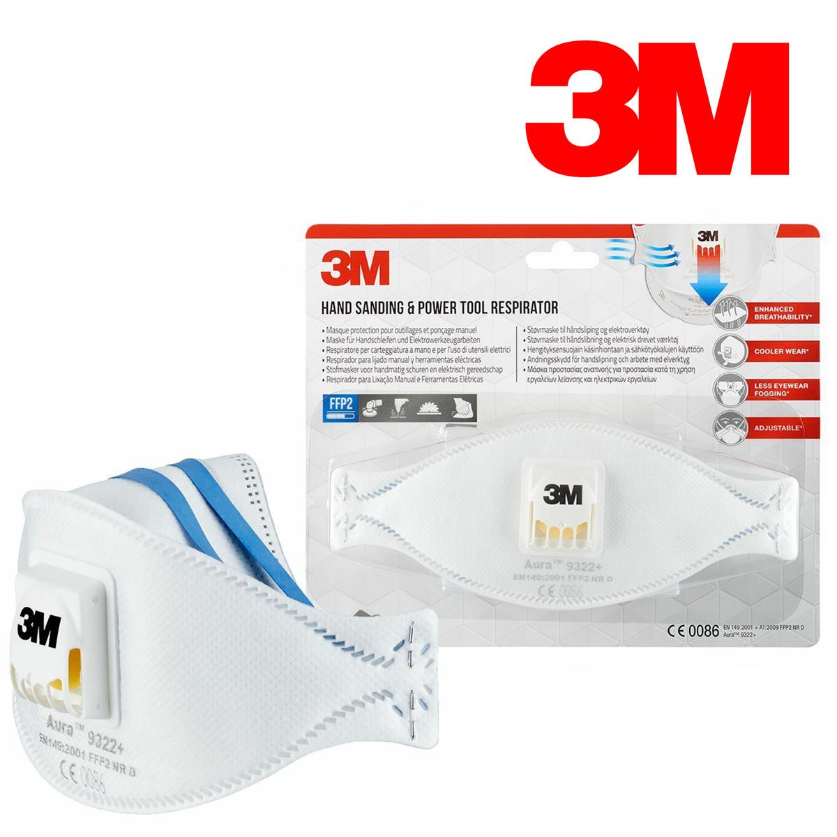 maschera 3m aura 9322 maschera 3m aura 9322