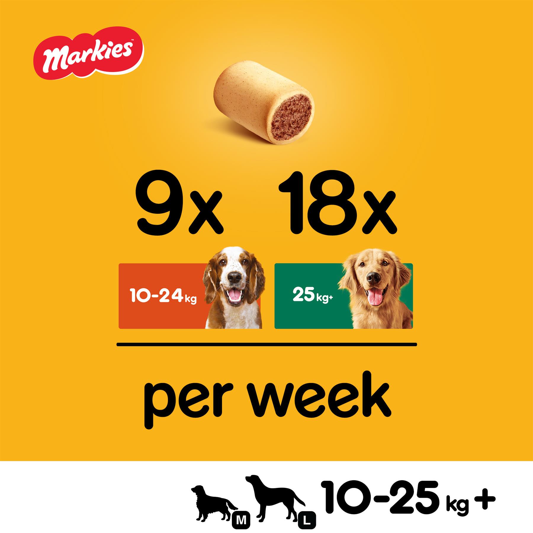 12.5kg Pedigree Markies Dog Treats with Marrowbone 12.5kg Bulk Dog