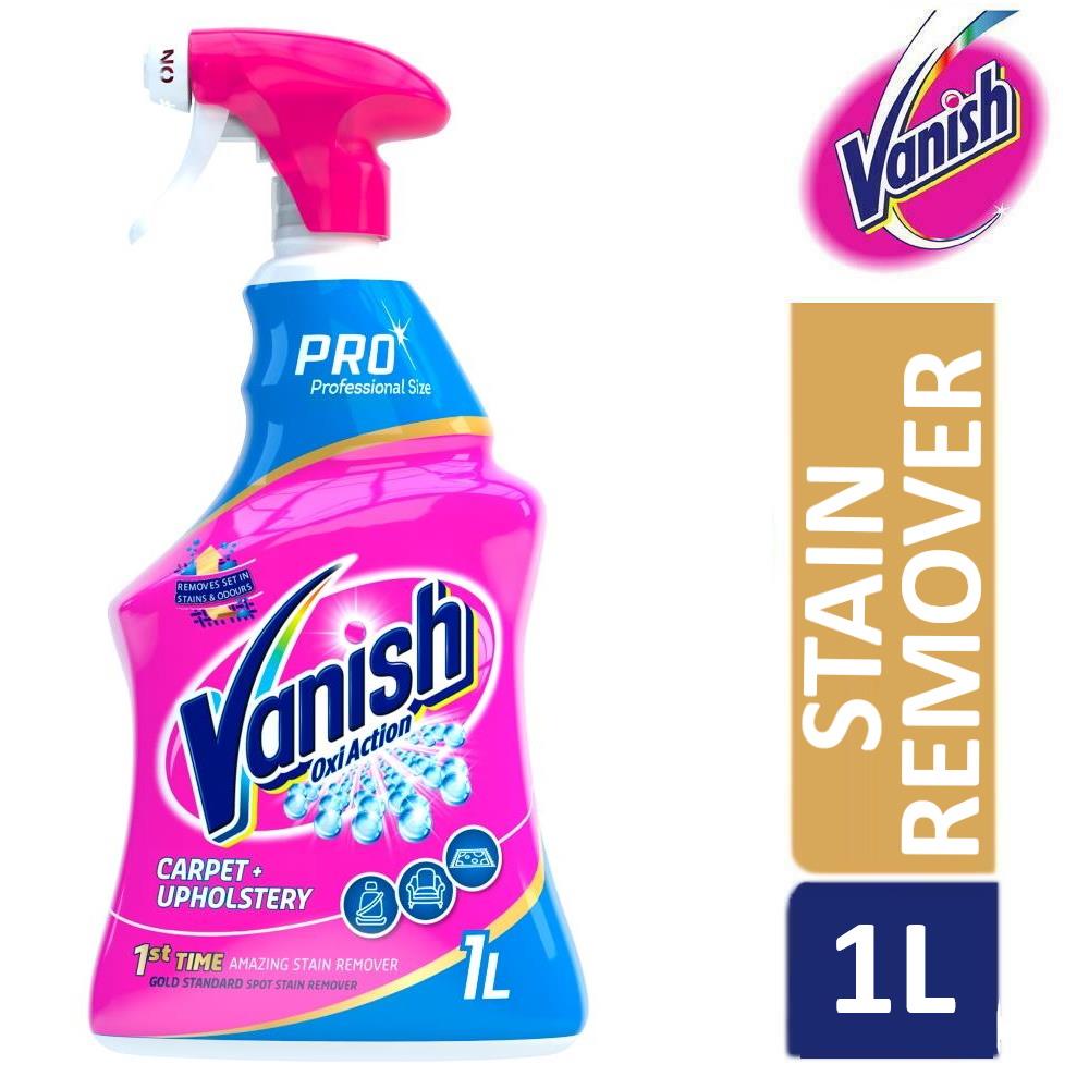 Vanish Professional Oxi Action Carpet Cleaner Upholstery Stain Remover