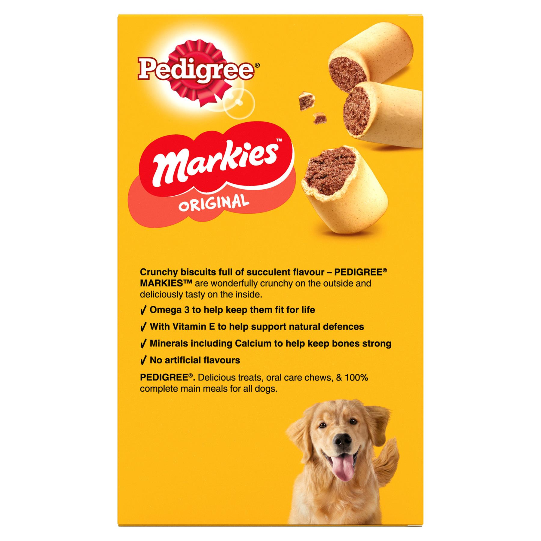 6kg Pedigree Markies Dog Treats with Marrowbone Bulk Dog Biscuits (12 x