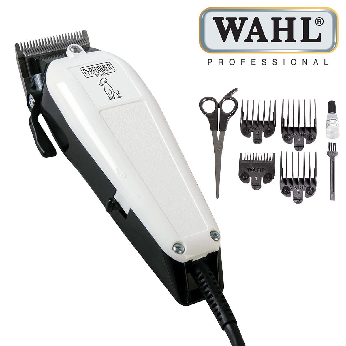 Wahl Corded Performer Dog Clipper Kit Grooming Set With Steel Blades