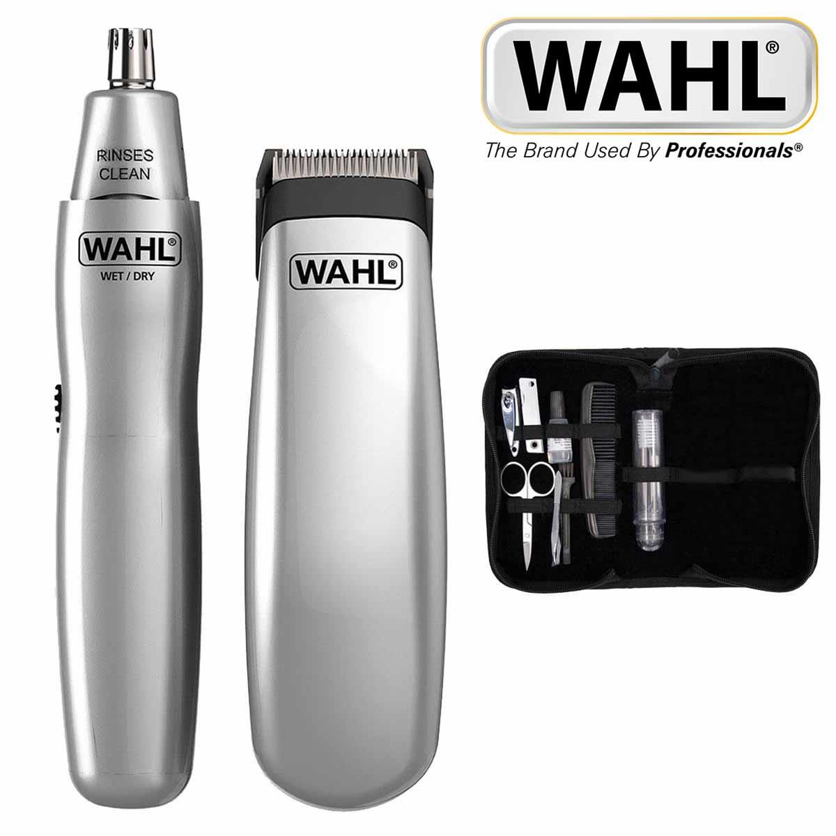 Wahl Cordless Grooming Gear Ultimate Travel Kit With Precision Blades