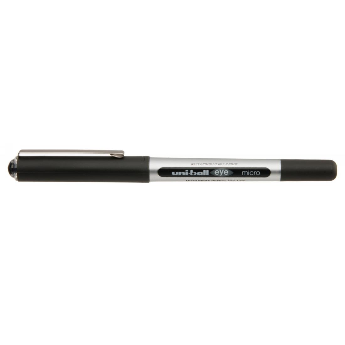 Uniball Eye Micro Rollerball Pens Fine Nib 0.5mm Waterproof Black Ink