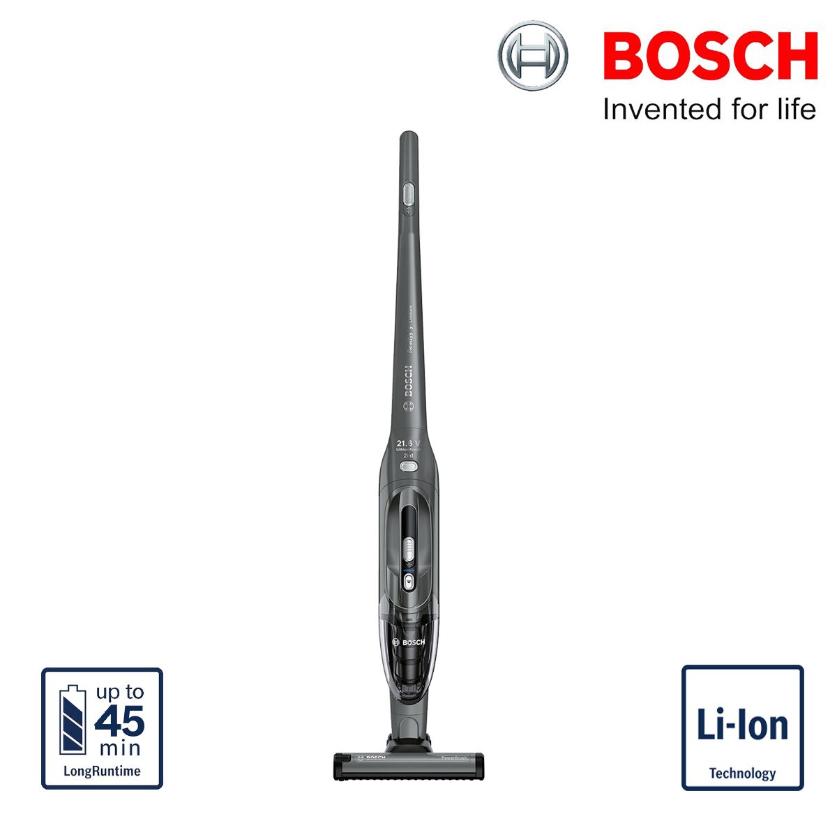 Bosch BBHL2M21GB 2in1 Handheld Handstick Cordless Upright Vacuum
