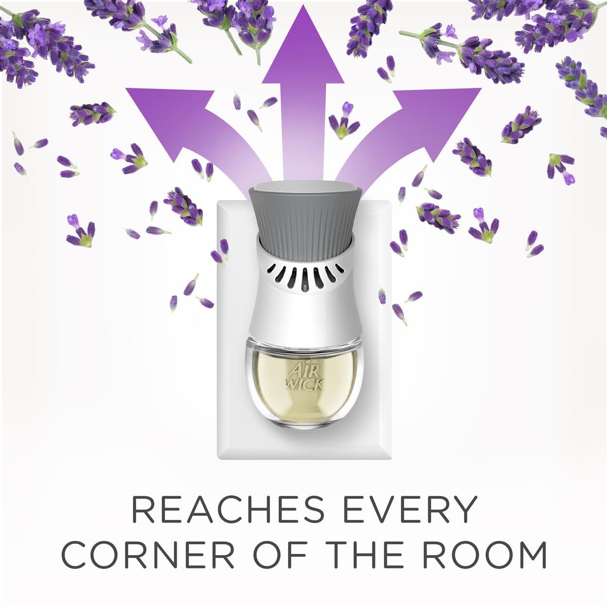 Air Wick Electric PlugIn Air Freshener Refill Purple Lavender Meadow 19ml 5011417556931 eBay