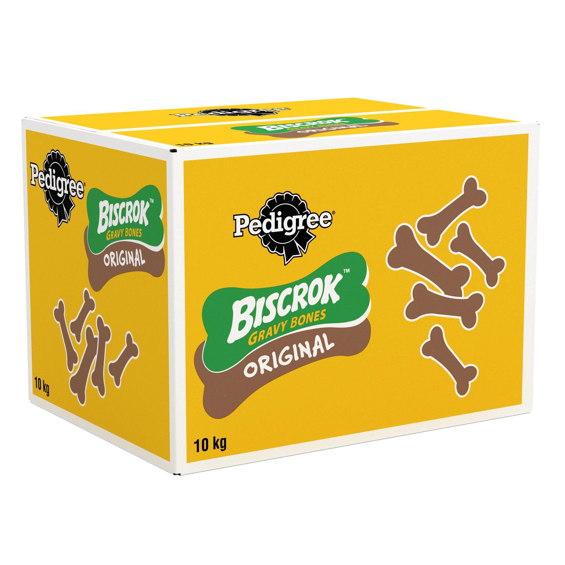 10kg Pedigree Biscrok Gravy Bones Original Dog Biscuits 10kg Bulk Dog