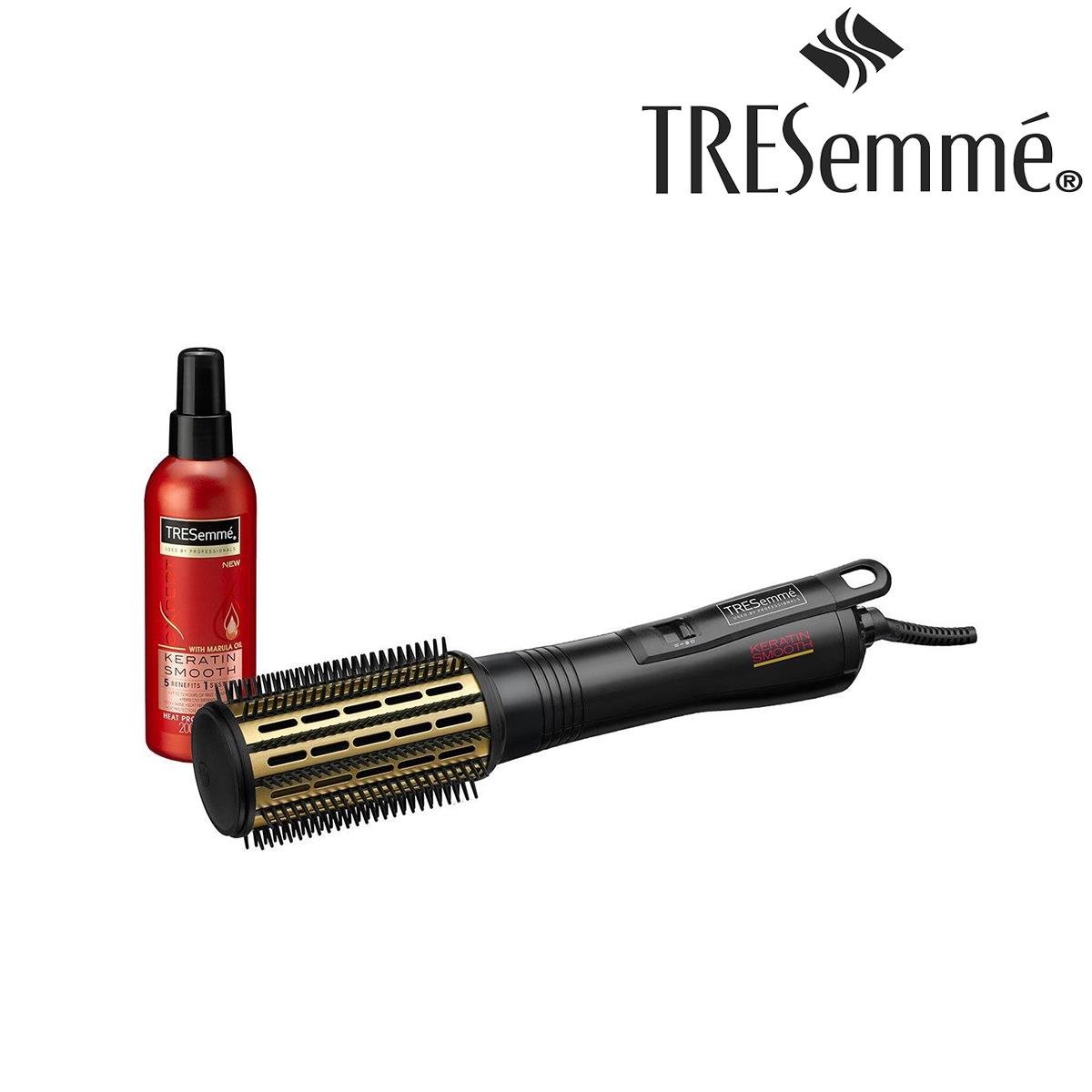 TRESemme 2776BU Keratin Smooth Volume Ceramic Hot Air Styler Brush 50mm 700W eBay