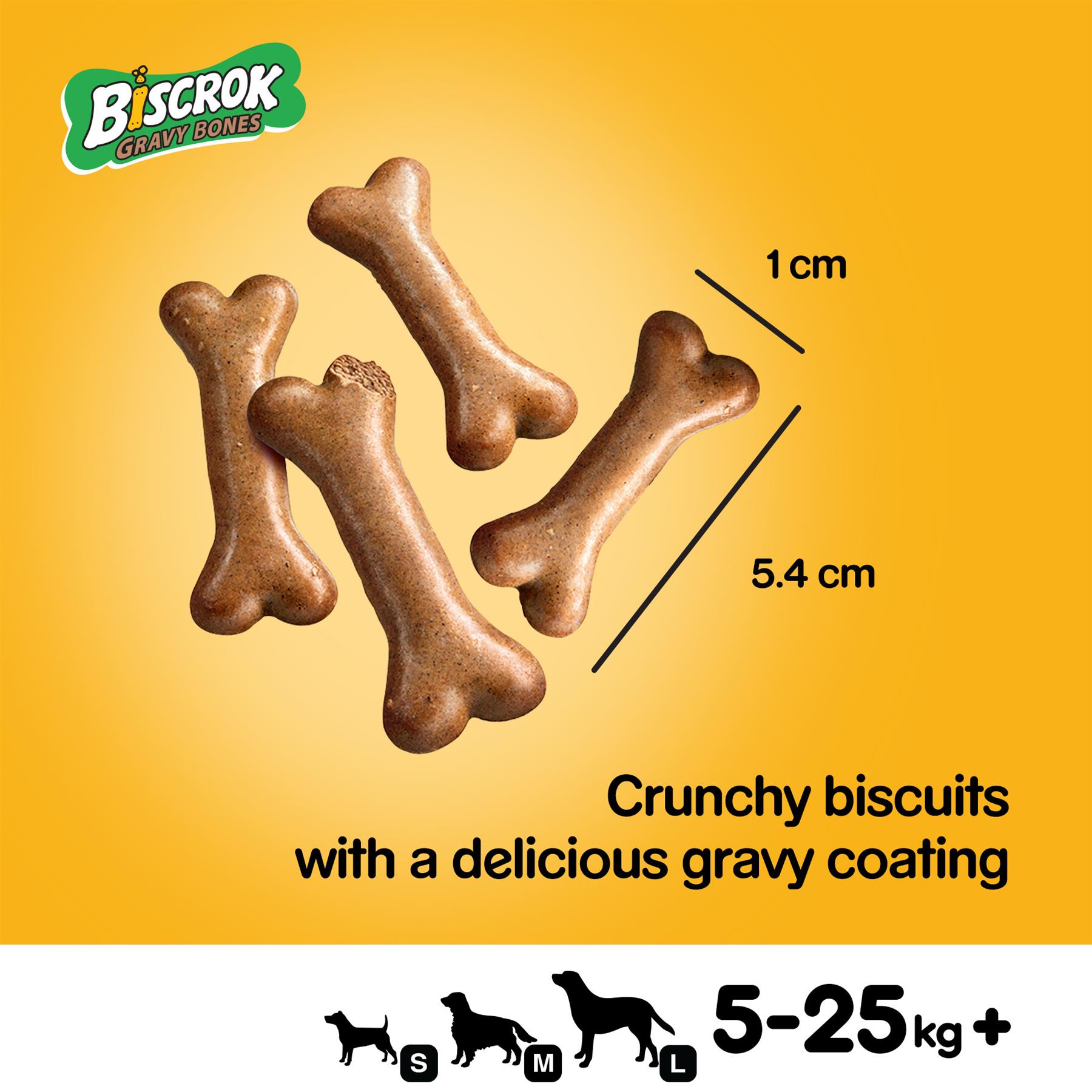 10kg Pedigree Biscrok Gravy Bones Original Dog Biscuits 10kg Bulk Dog