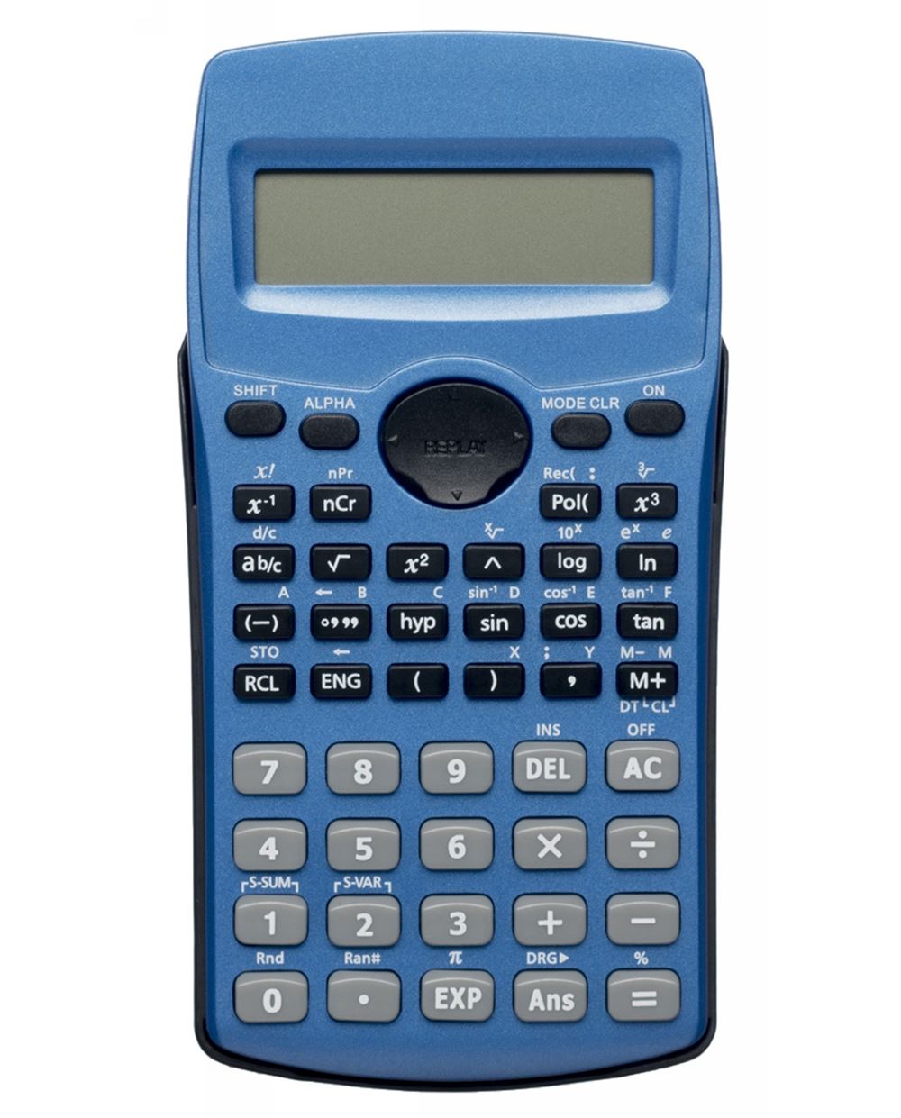 WHSmith Blue Scientific Calculator 12 Digit Line Display Battery