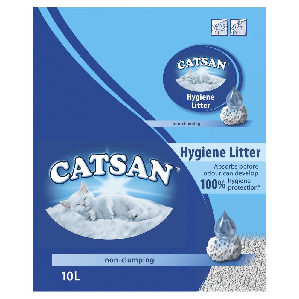 Catsan Hygiene Plus Non Clumping Cat Litter Odour Control 528 Litres