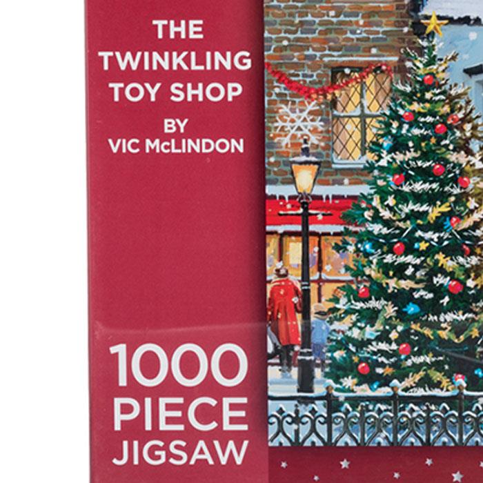 WHSmith The Twinkling Toy Shop 1000 Piece Jigsaw Puzzle Size 68.5 x 49.