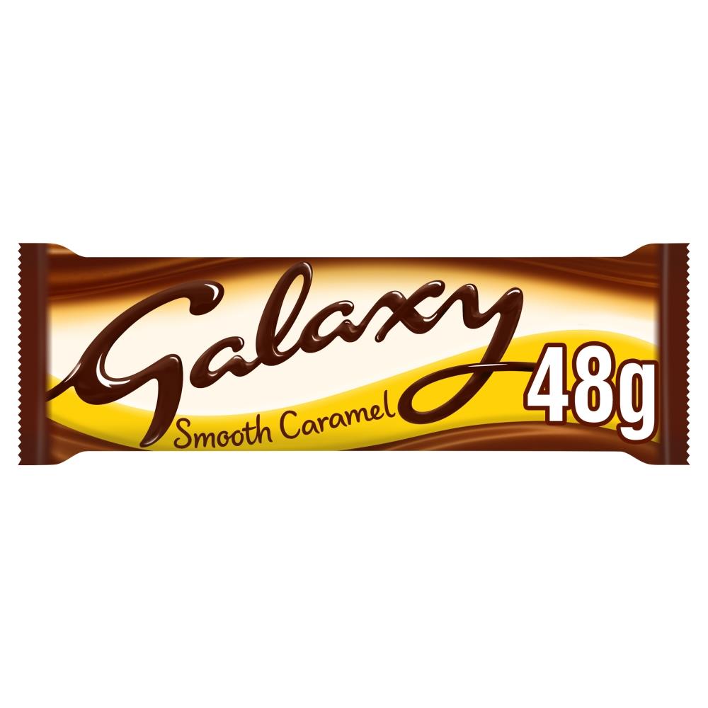 24 x 48g Galaxy Caramel Collection Twin Smooth Caramel Chocolate Bar