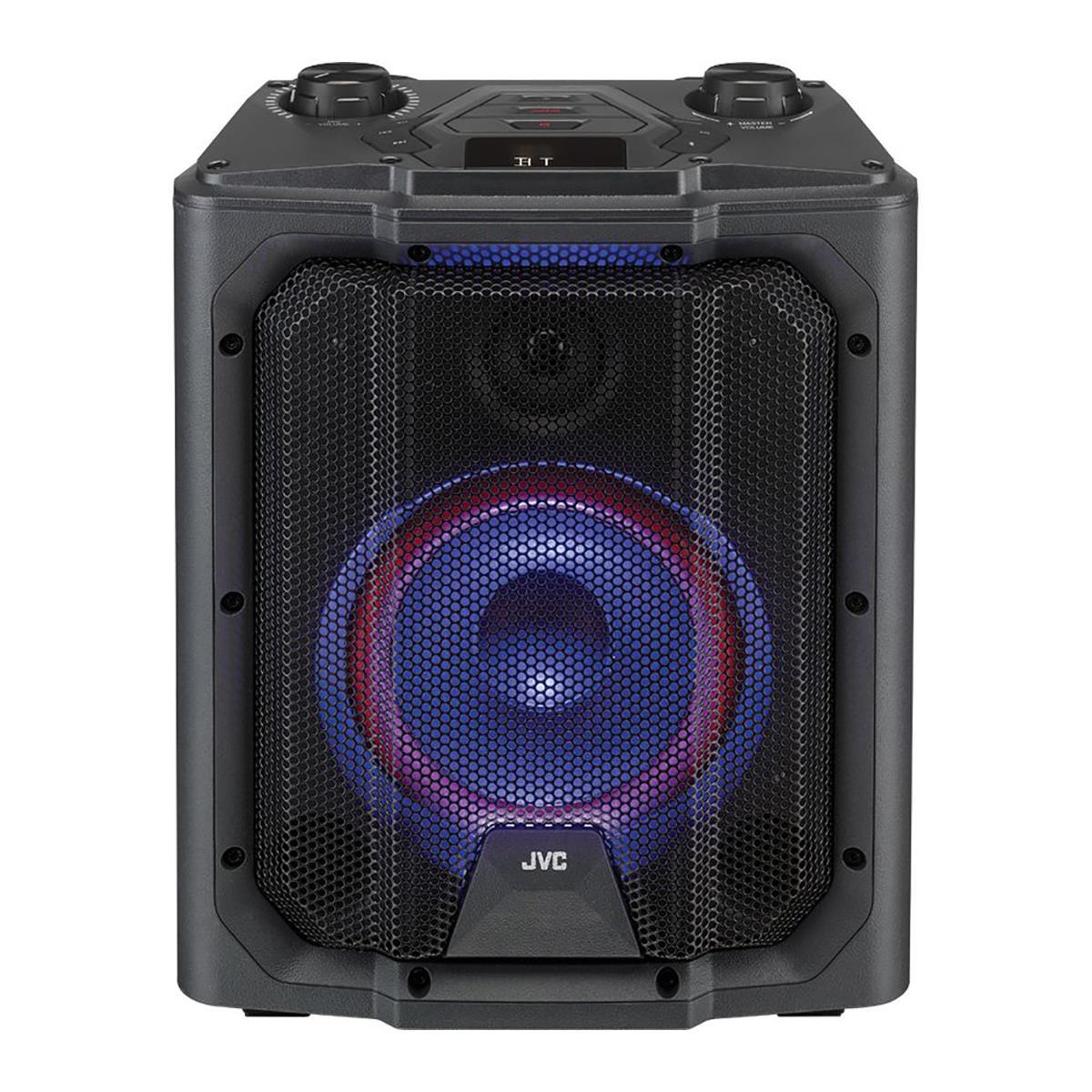 JVC MXD519PB Portable Bluetooth Wireless Party Speaker Karaoke