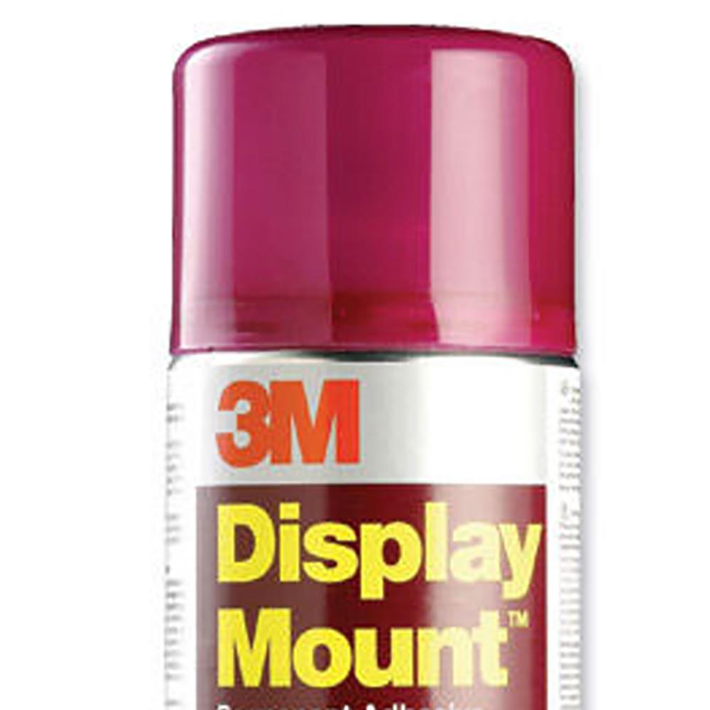 3M Display Mount Instant Hold Adhesive Permanent Mounting Spray 400ml