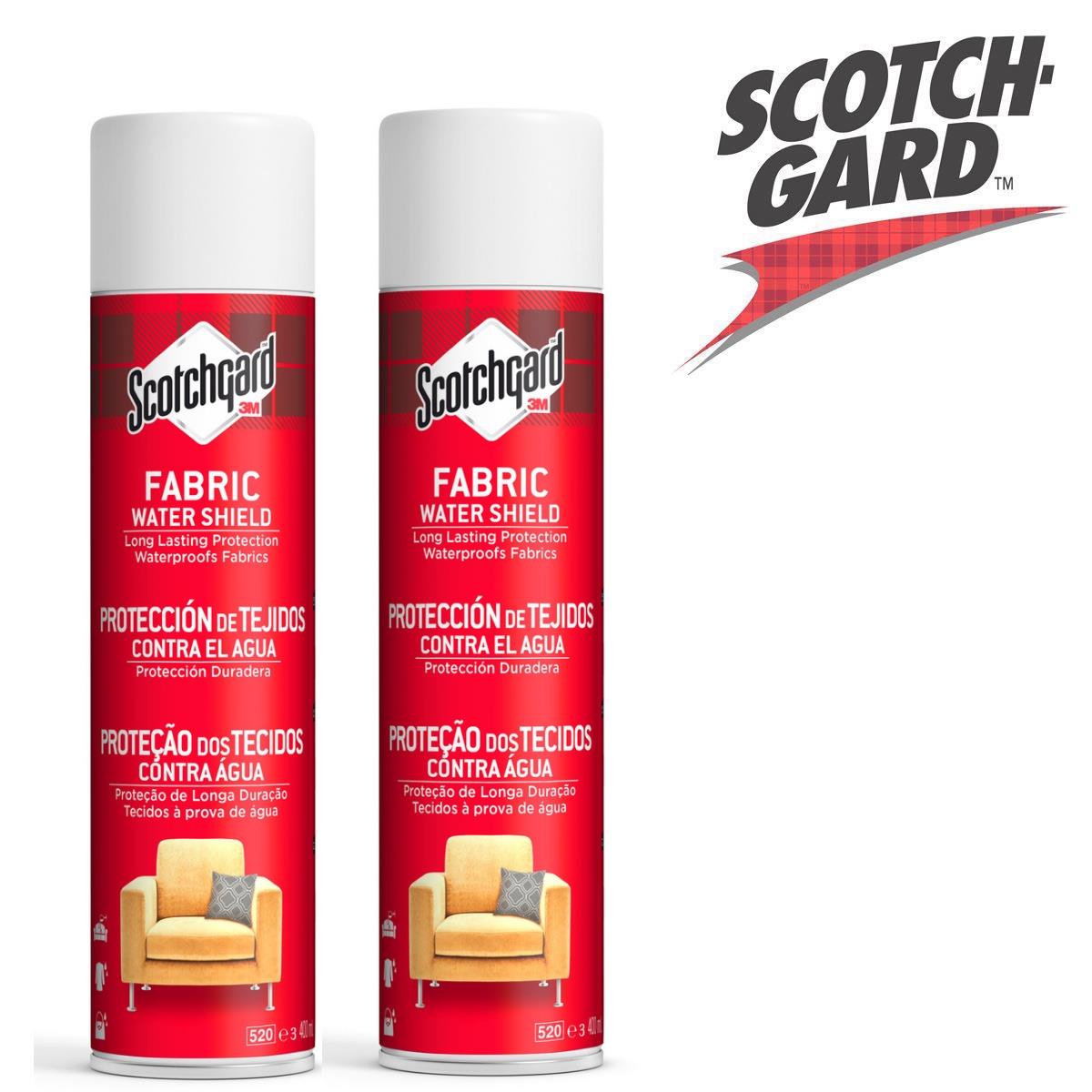 2 x Scotchgard Fabric Protector Spray 400ml 3M Waterproofs Fabric
