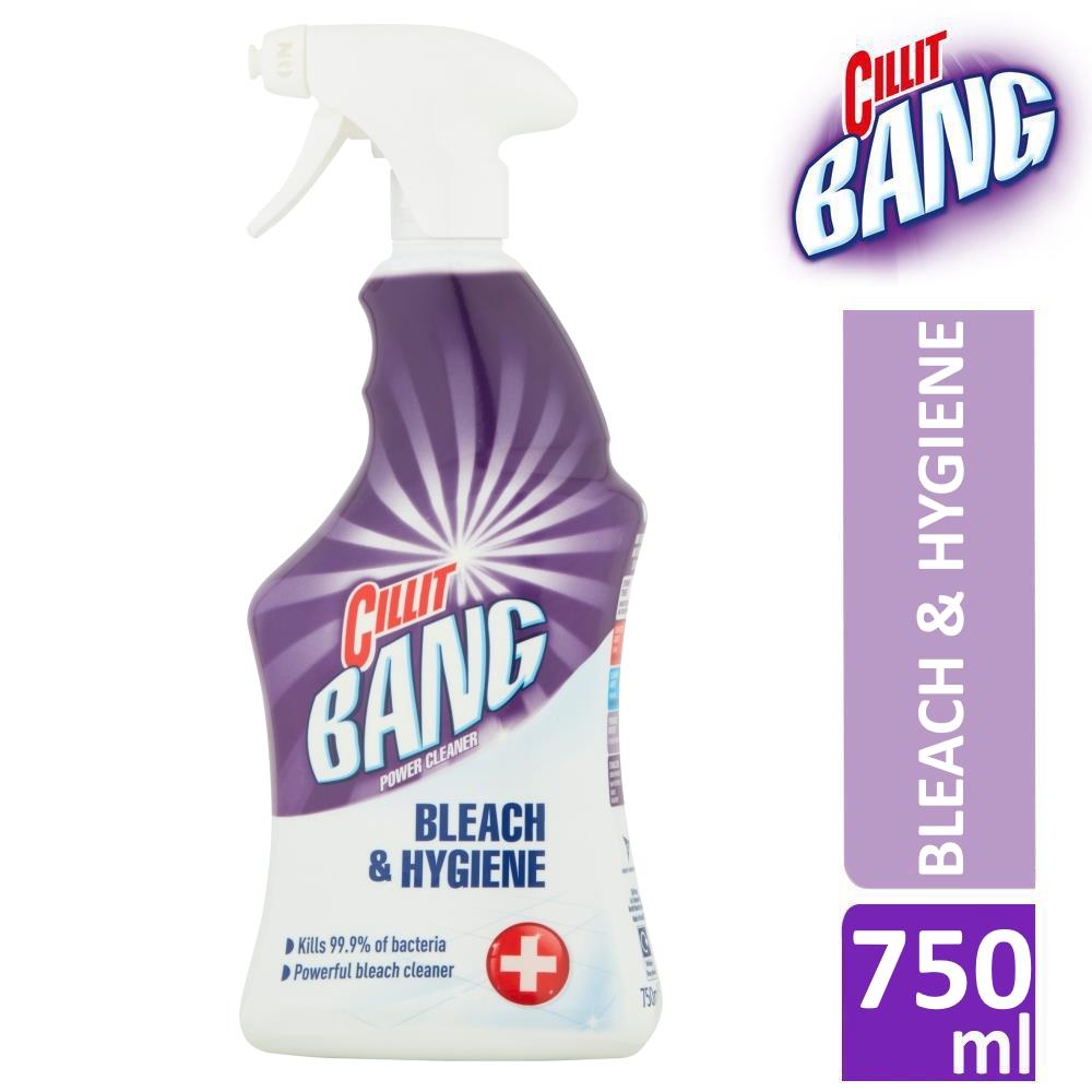 Cillit Bang Power Cleaner Spray Limescale Black Mould Remover Bleach