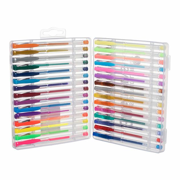 WHSmith Mini Gel Pen Set In A Case With Assorted Ink Colours Pack Of 24 5013872100674 eBay