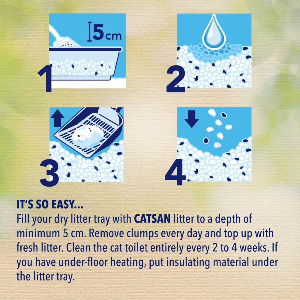 catsan natural clumping cat litter