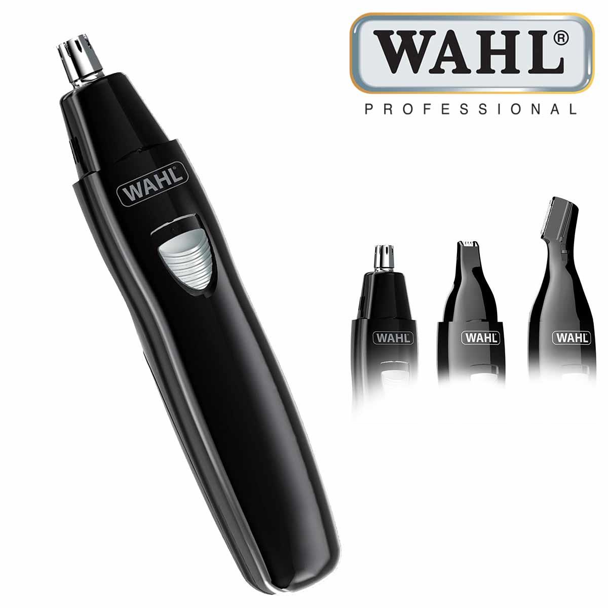 Wahl Cordless Rechargeable Ear Nose Brow Trimmer Grooming Set 98652401