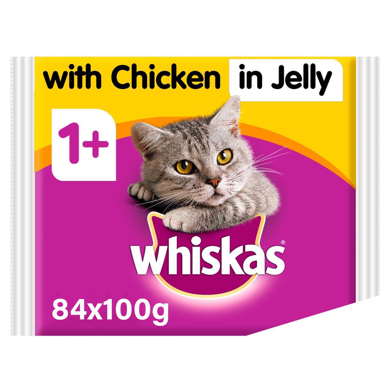 whiskas 84 pouches