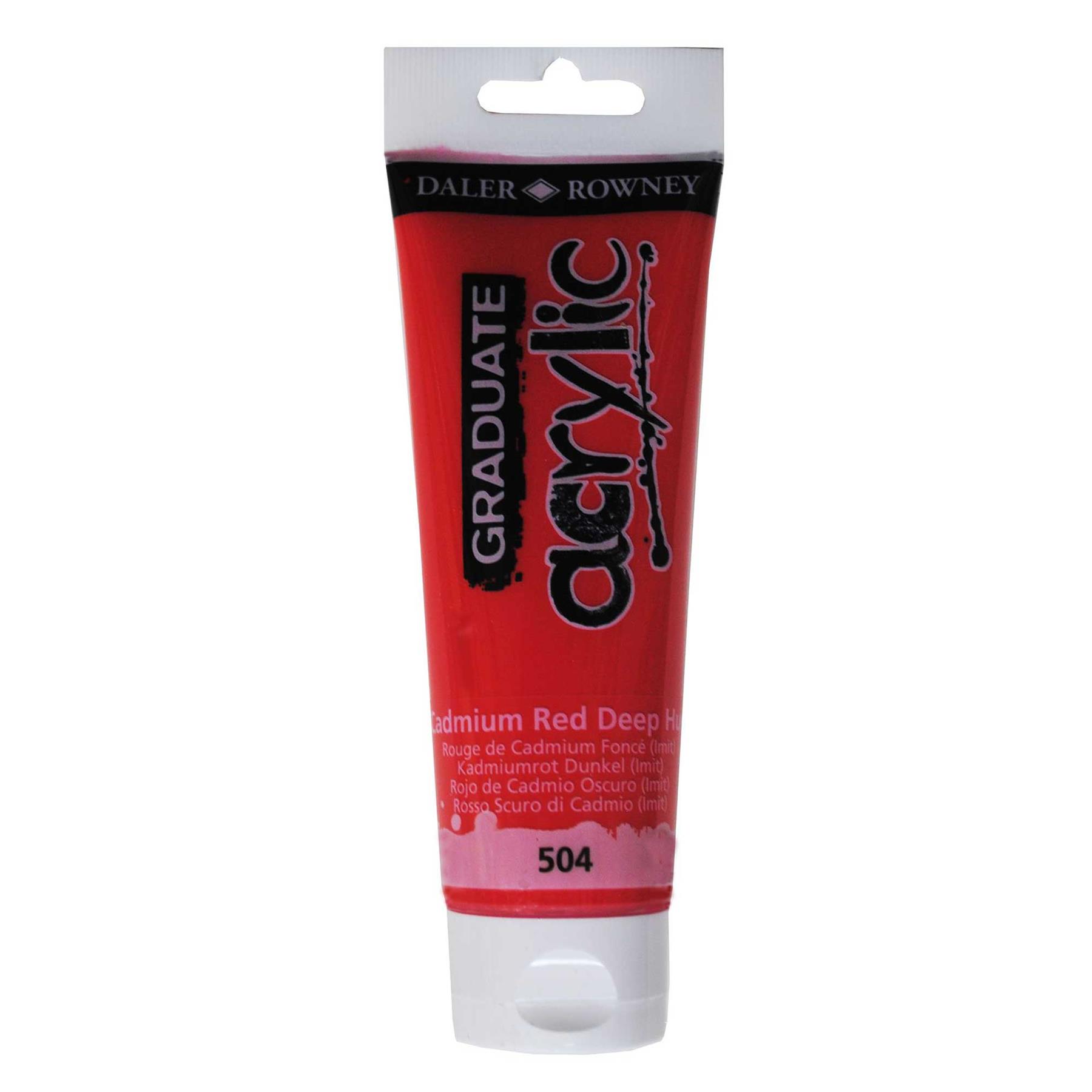 Daler Rowney Graduate Acrylic Art & Craft Paint 120ml - Picture 11 of 51