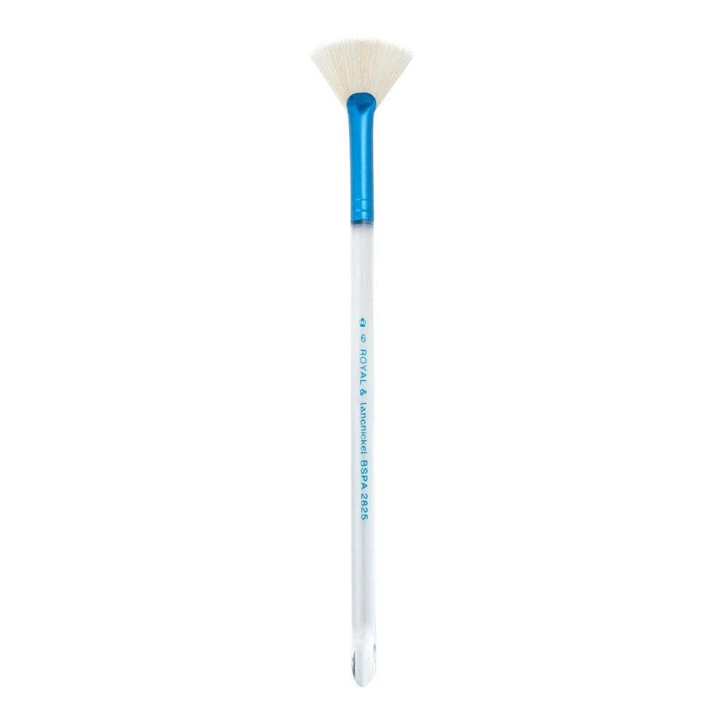Royal & Langnickel BSPA2825 Bristle Fan Paint Brushes - Picture 4 of 7