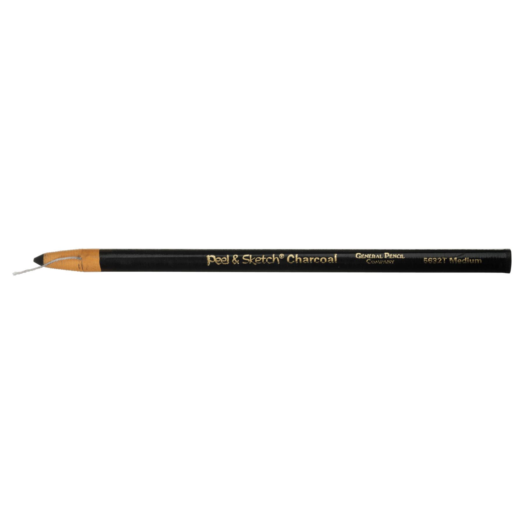General's Peel & Sketch Charcoal Pencils - Picture 4 of 5