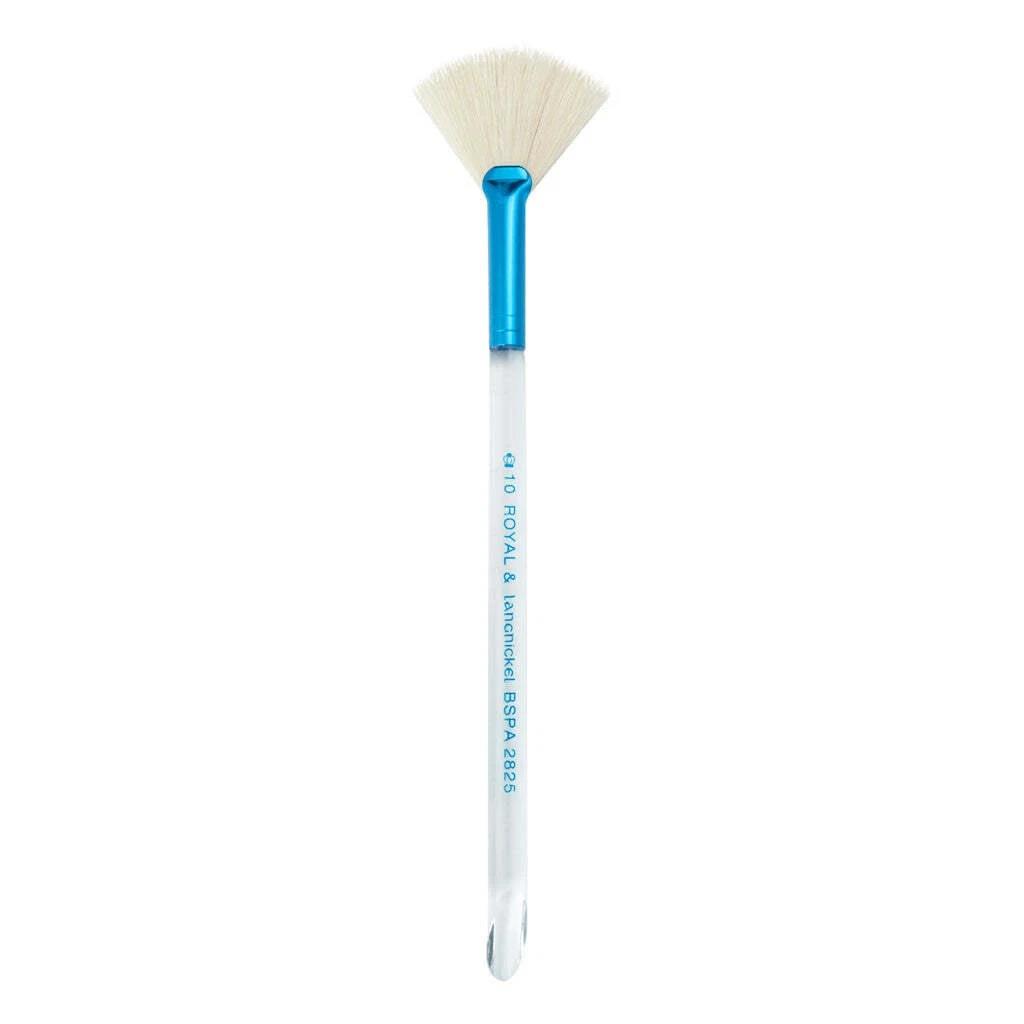 Royal & Langnickel BSPA2825 Bristle Fan Paint Brushes - Picture 6 of 7