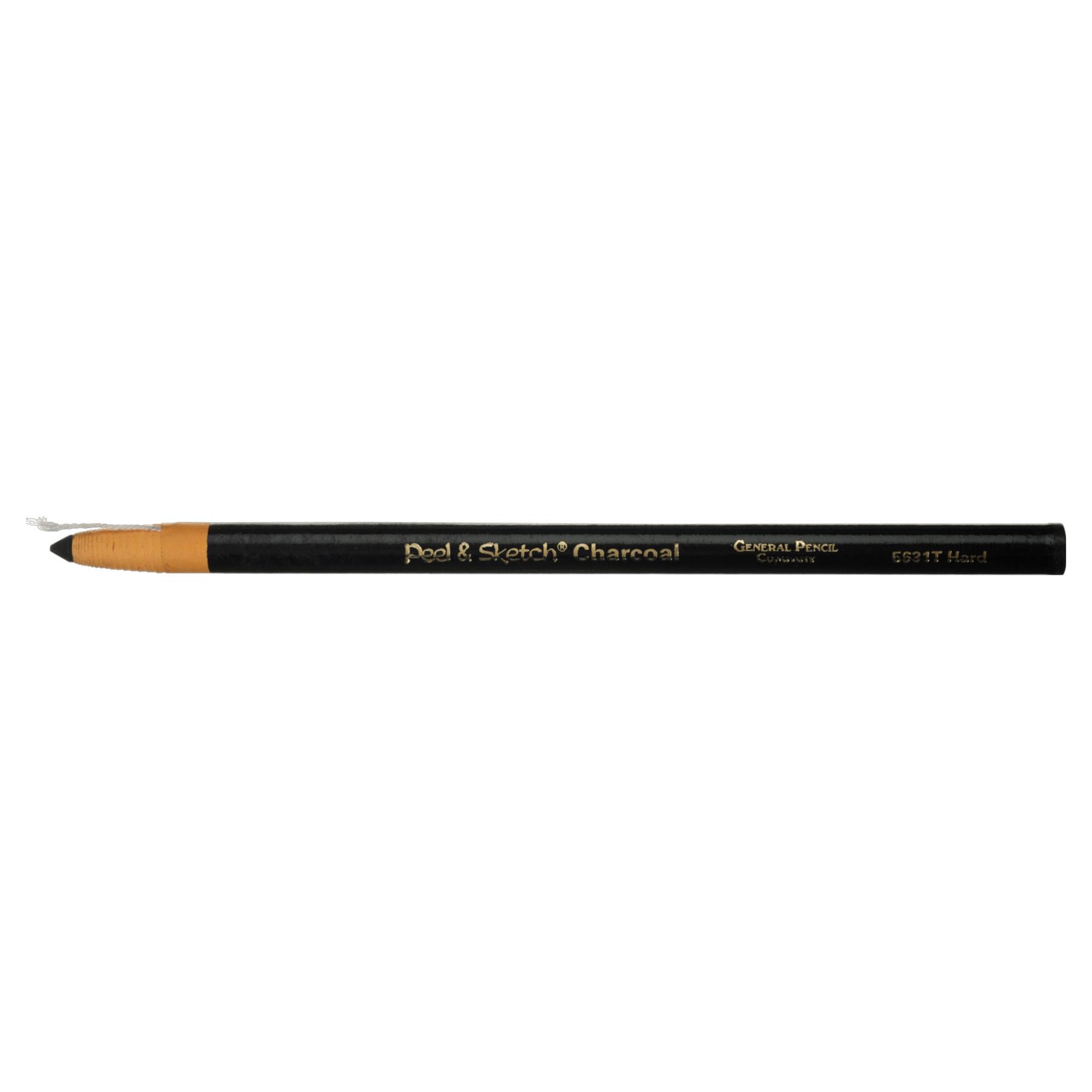 General's Peel & Sketch Charcoal Pencils - Picture 3 of 5