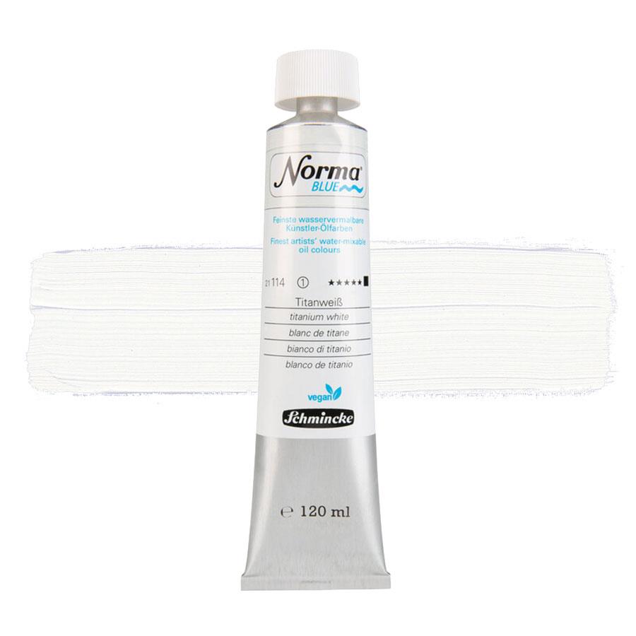 Schmincke Norma Blue Water-Mixable Oil Paint 120ml